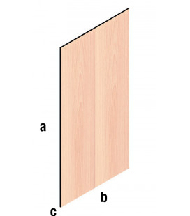 PANNELLO DA 240 cm SP. 18 mm TRUCIOLARE